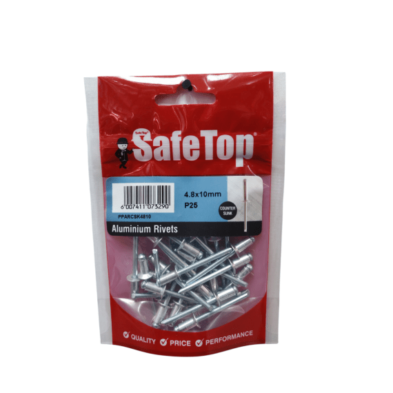 safetop aluminium rivets countersunk picture 5