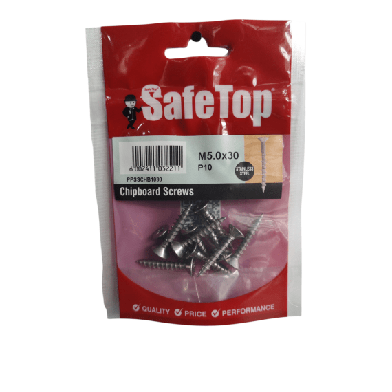 safetop chipboard screws stainless steel picture 1