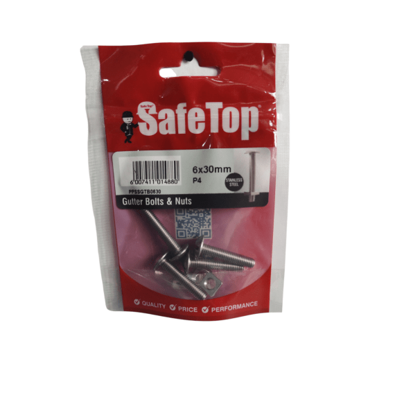 safetop gutter bolts nuts stainless steel picture 1