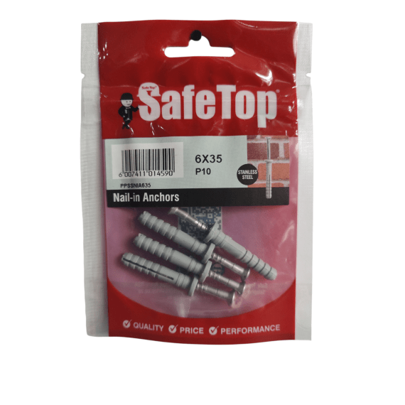 safetop nail in anchor stainless steel picture 2