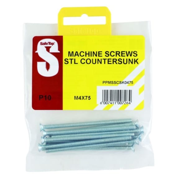 st machine screws steel countersunk p10 picture 6