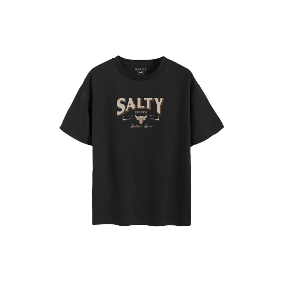 salty mens t shirt horns picture 1