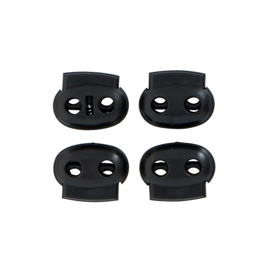 mackie lace up toggle flat black picture 1