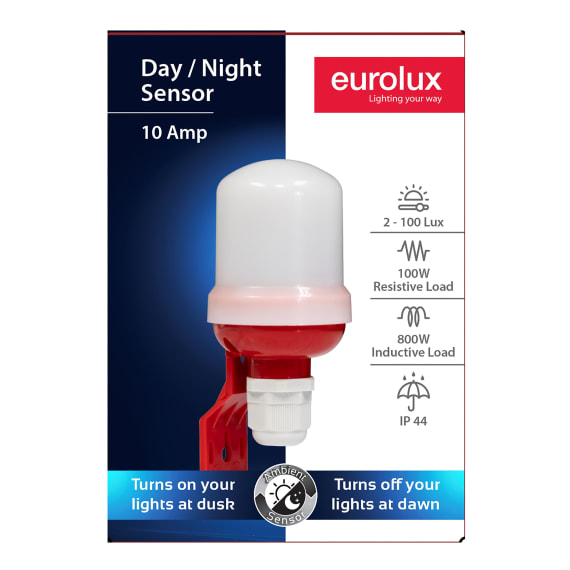 eurolux day night sensor 10amp red picture 2
