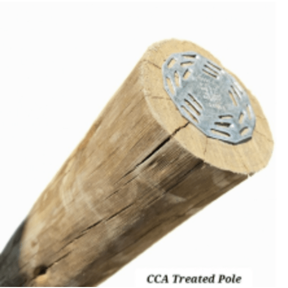 vuka pole pine cca h4 1 8mx80 100mm picture 1