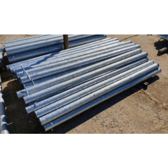 van schoor gate post 2 4x76x2 oh hdg picture 1