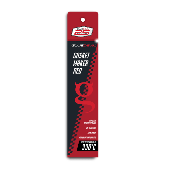 glue devil gasket maker rtv red 90ml picture 1