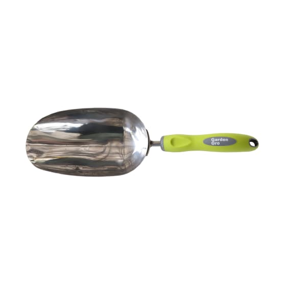 garden gro stainless steel garden scoop picture 1