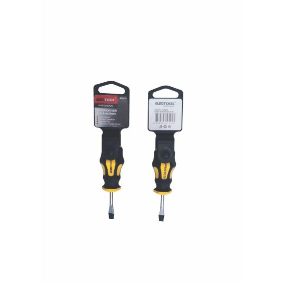 eurotool screwdriver sl6 5x38yellow1pc picture 1