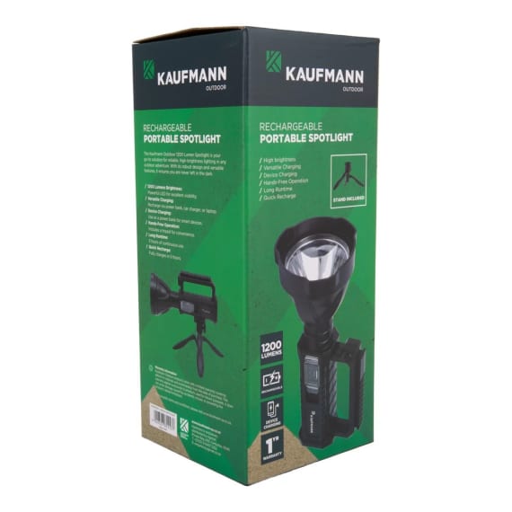 kaufmann 1200 lumen portable spotlight picture 2