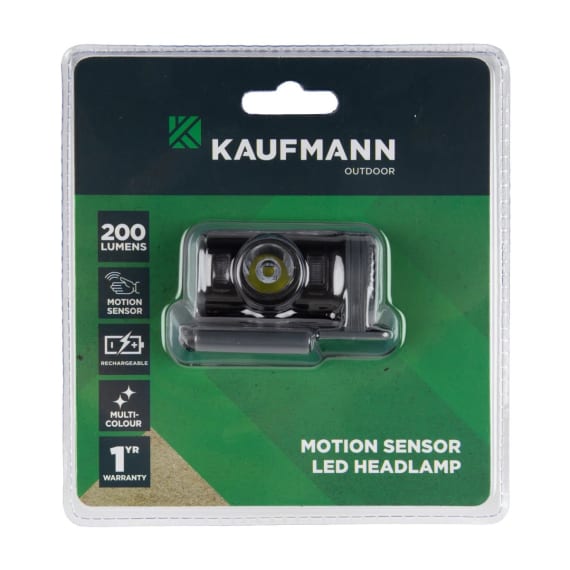 kaufmann 200 lumen 3w motion s headlamp picture 2
