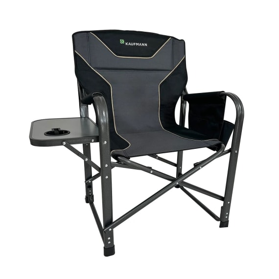 kaufmann chair steel directors flat frame grey picture 1