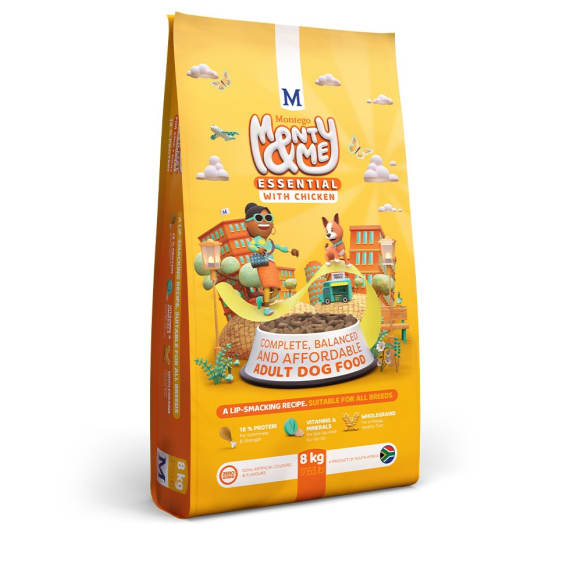 montego monty me essential dog food chicken 8kg picture 1