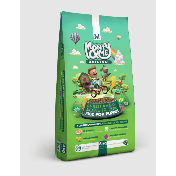 montego monty me pup dog dry food sb 8kg picture 1