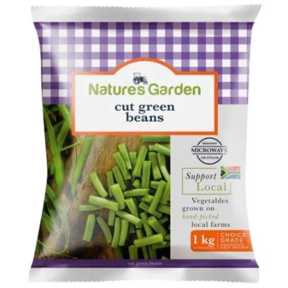 natures garden green beans cut 1kg picture 1