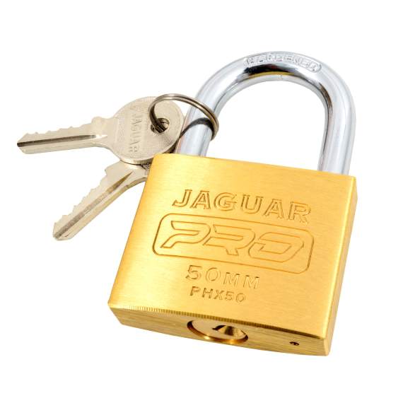 jaguar pro padlock brass picture 4