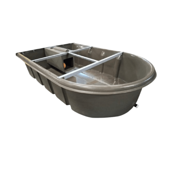 plastiflo water trough oval 1300l picture 1