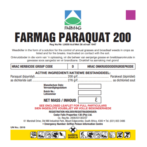farm ag gap paraquat 5l picture 1