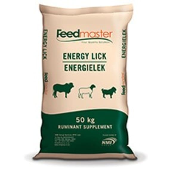 feedmaster energy lick pellets 50kg picture 1