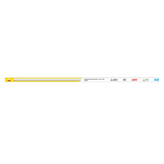 radiant led rechar t8 tube 18w 6500 1200 picture 2