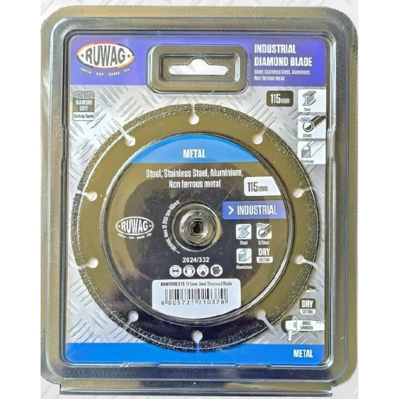 ruwag diamond blade for steel 115mmx1mm picture 1