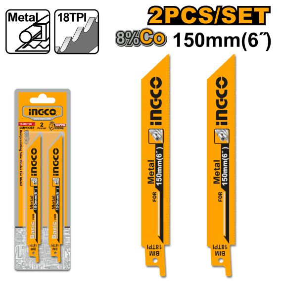 ingco blade recip 18tpi 2pc picture 1
