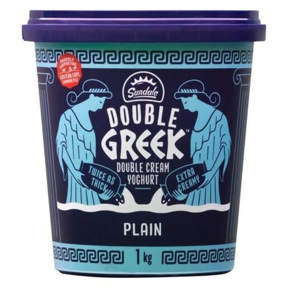 sundale yoghurt double cream plain 1l picture 1