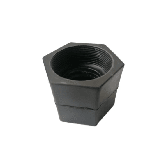 plastic adaptor flow bin thread 50mm bsp 2 picture 1