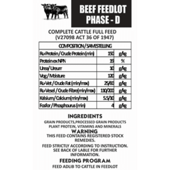 weideman fase d meal 40kg picture 1