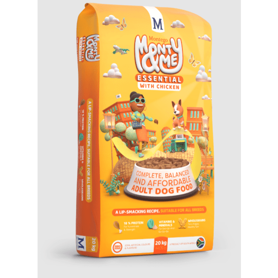 montego monty me essential dog food chicken 20kg picture 1