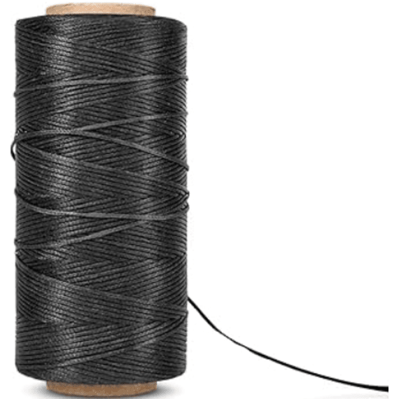 solo wax thread 50m black picture 1