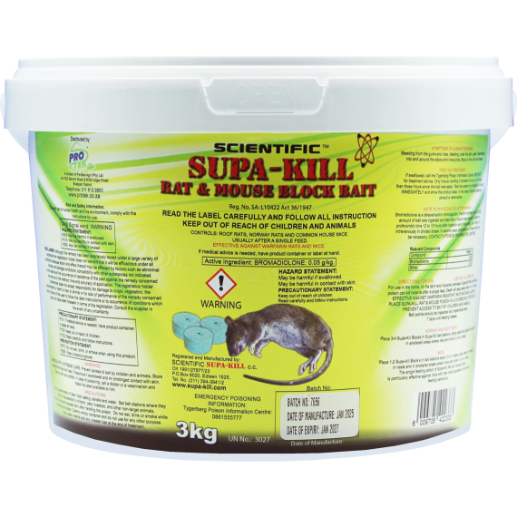 supa kill bait blocks 3kg picture 1