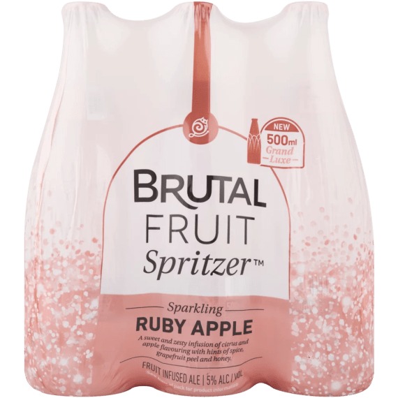 brutal fruit apple ruby nrb 6x500ml picture 1