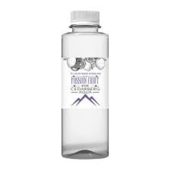 cedarberg aqua water passion fruit 6x500ml picture 1