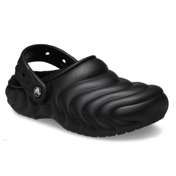 crocs classic lined overpuff clog black picture 1
