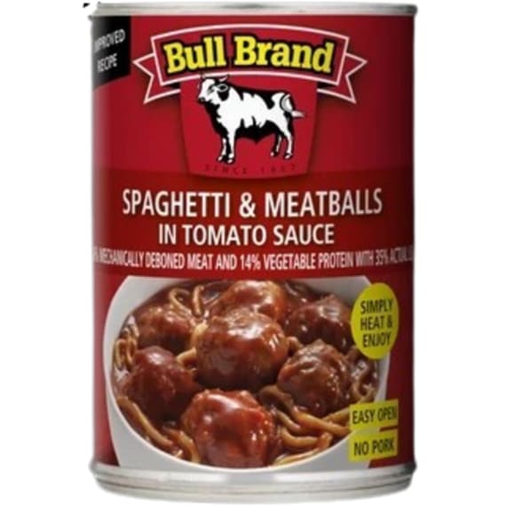 bull brand spag meatballs t sc 400g picture 1