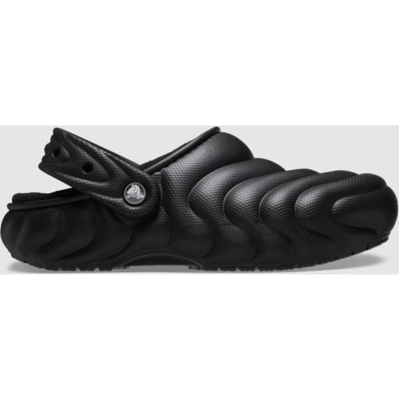 crocs classic lined overpuff clog black picture 3