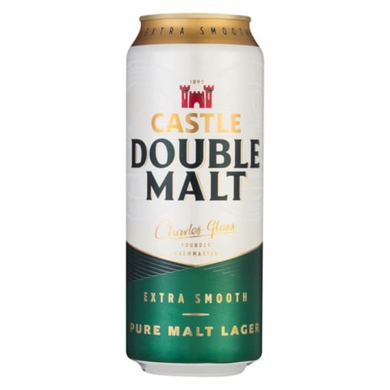castle double malt can 500ml picture 1