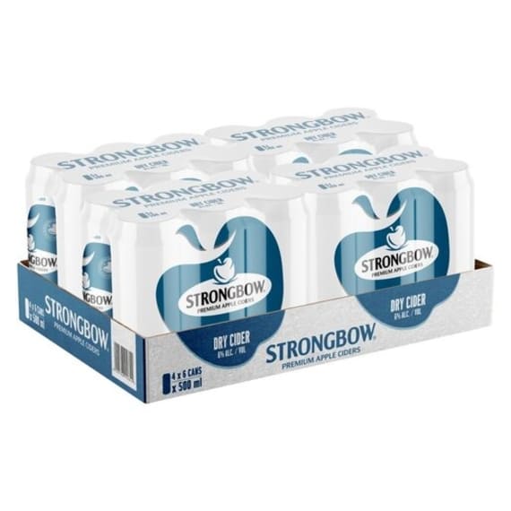 strongbow dry can 24x500ml picture 1