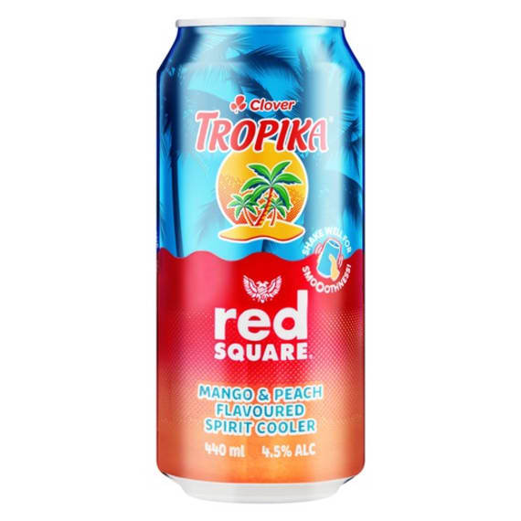red square clover tropika mango peach 440ml picture 1
