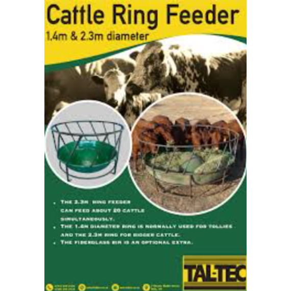 Tal Tec Cattle Ring Feeder 2.3m | Agrimark