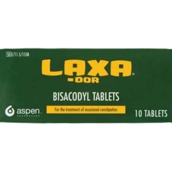 laxador bisacodyl blister pack 10 s picture 1