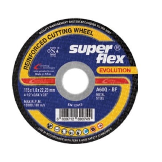 super flex steel cut disc evo 115mm x 1mm picture 1