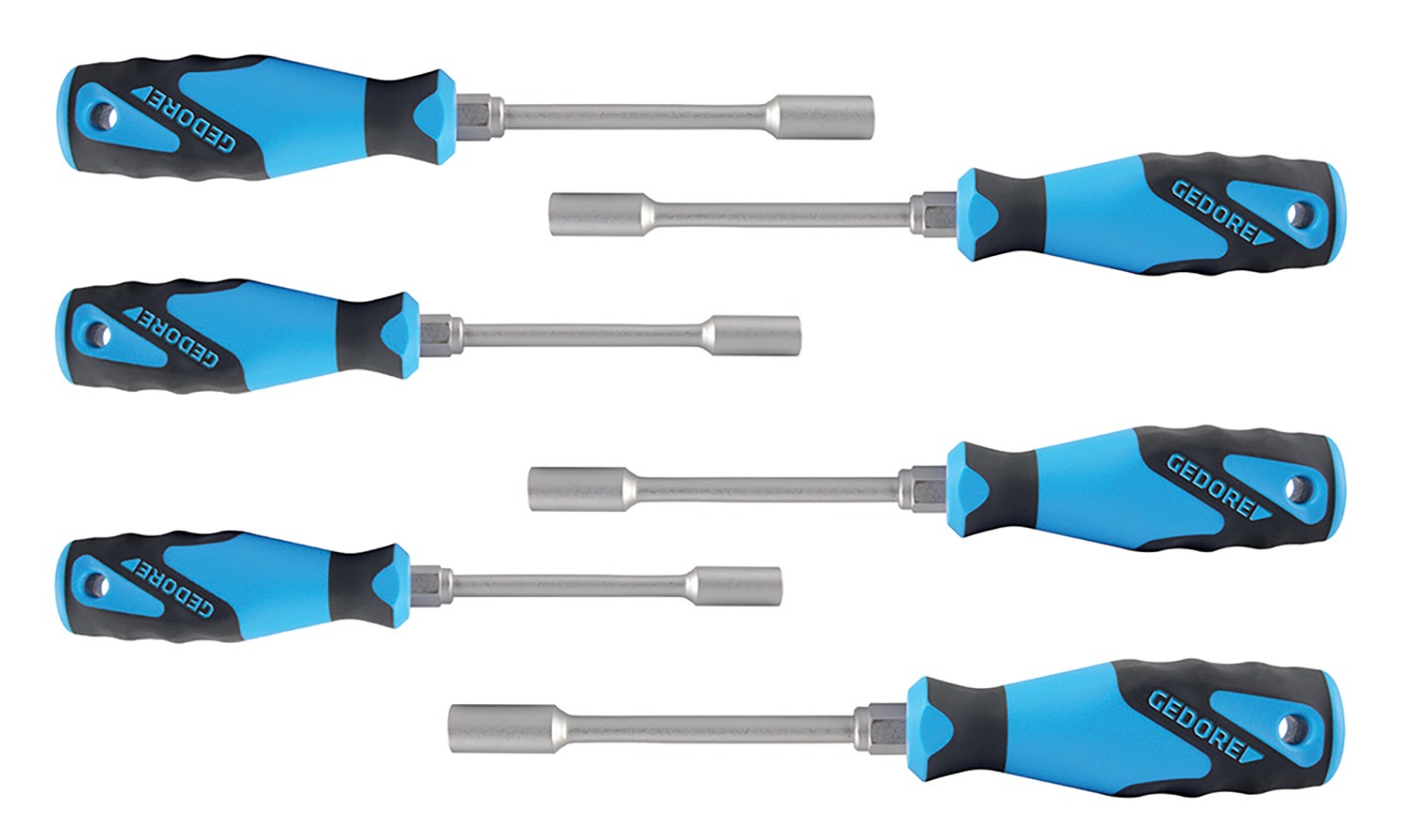 Gedore 6pc Nut Driver Set 33/65 Agrimark