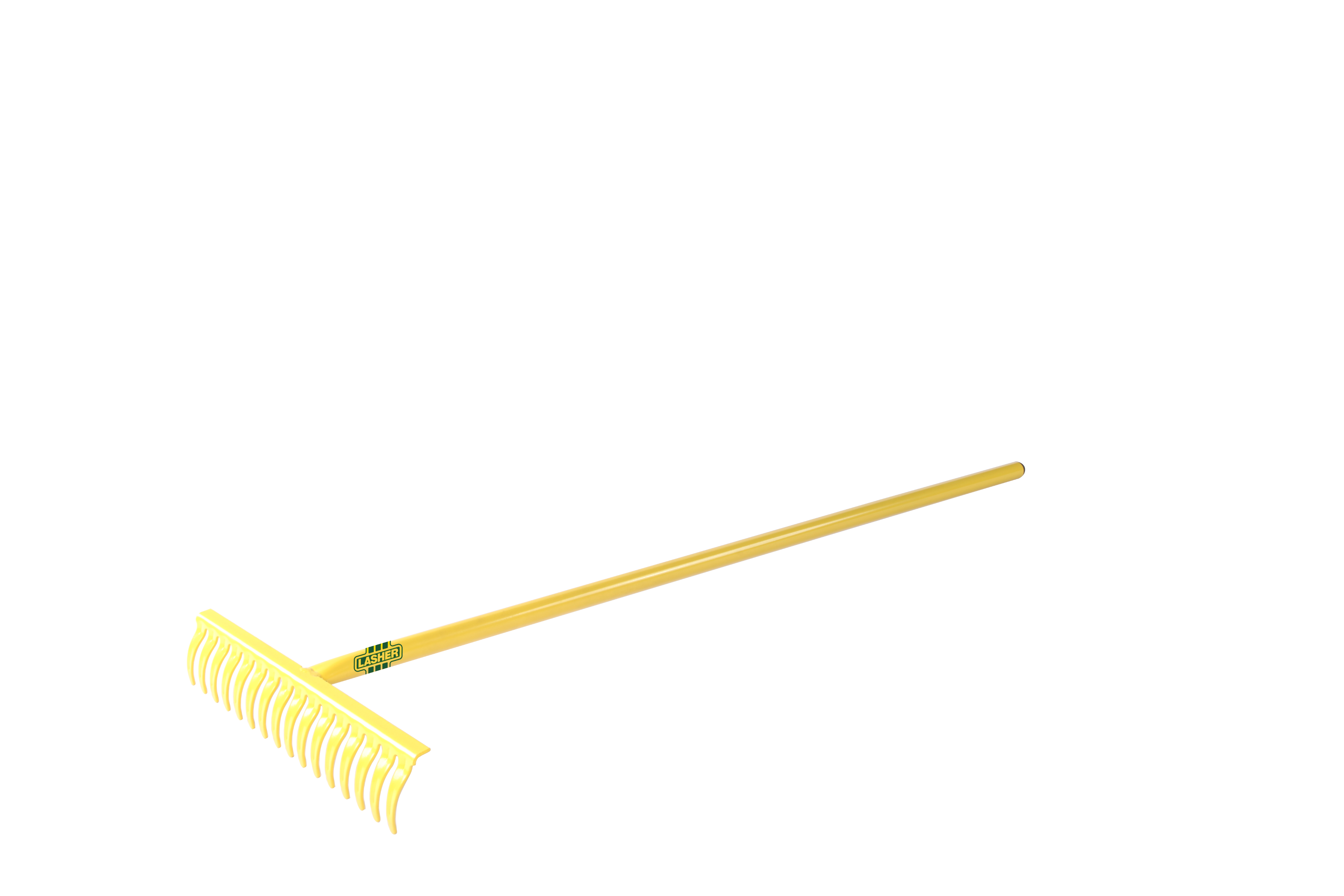 Lasher 16 teeth Steel handle Garden Rake Agrimark