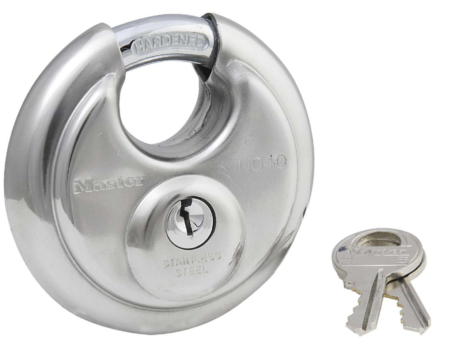 Masterlock Stainless Steel Discus Lock 70mm Agrimark