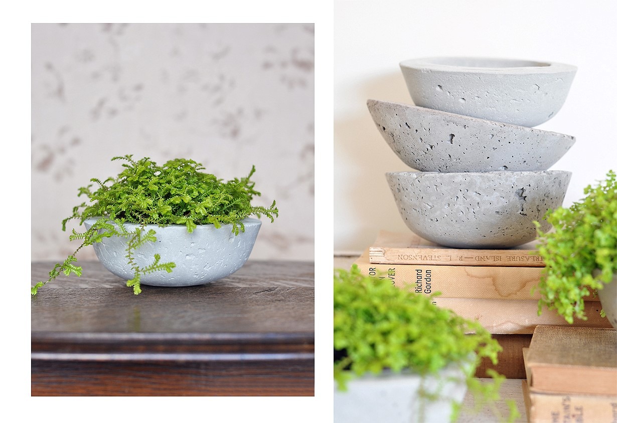 Make your own cement planter