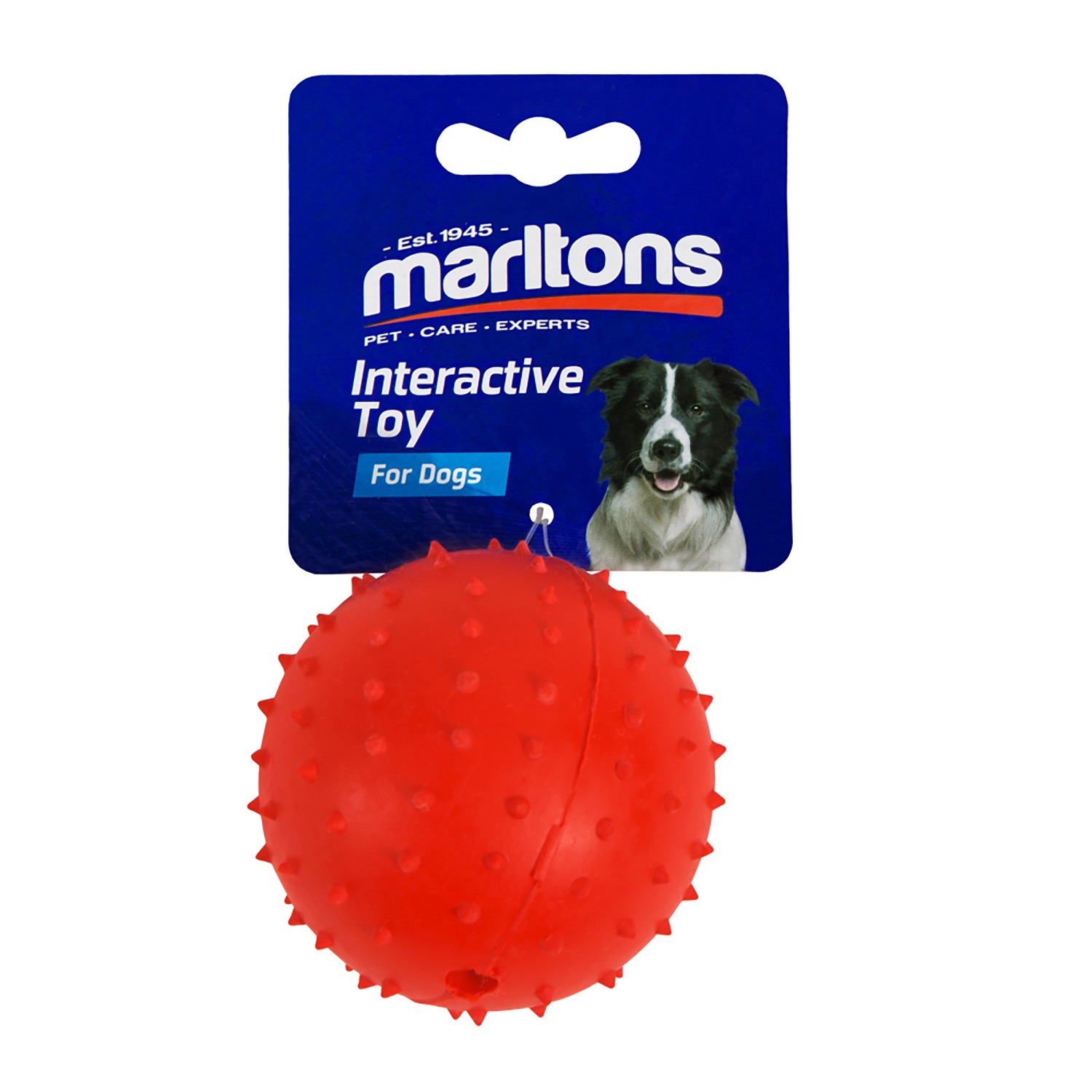 Marltons Rubber Ball With Bell 3 Agrimark