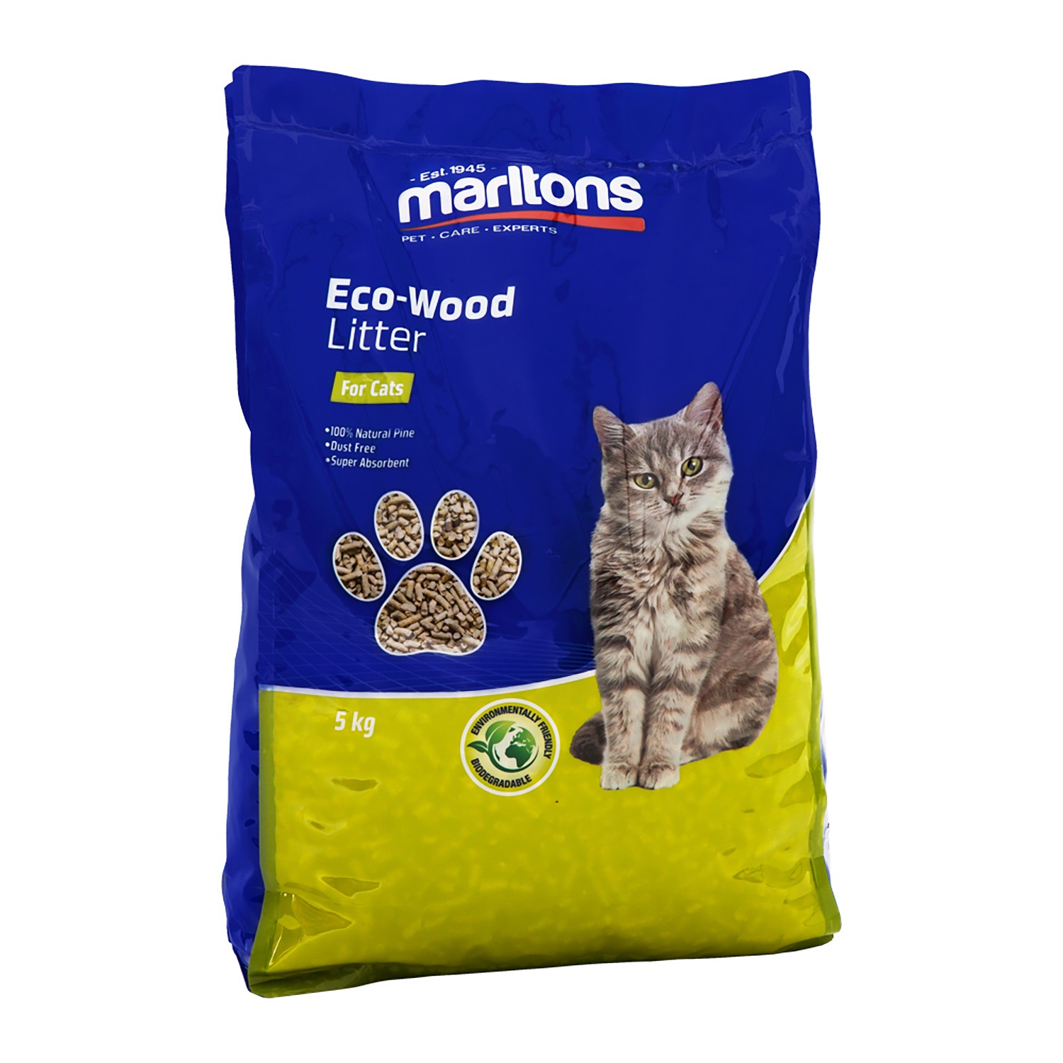 Marltons Eco Cat - Pellets 5kg Agrimark