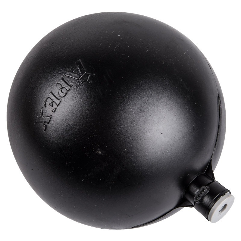 Apex Float Valve Ball Plastic Black 150mm Agrimark